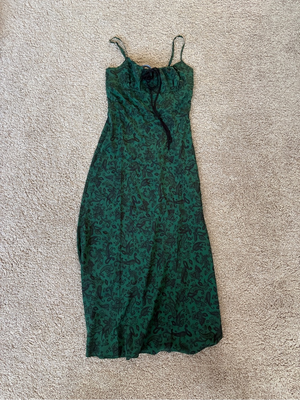 Realisation Par Green Alba Midi Slip Dress - Picture 2 of 3
